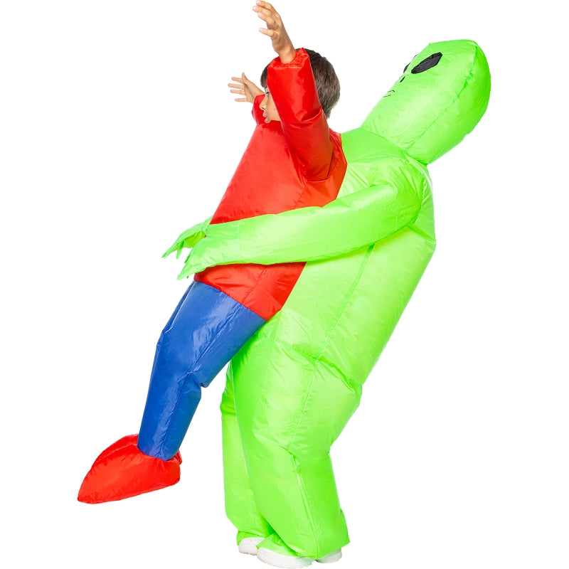Disfraz de Alienígena hinchable infantil Perfil