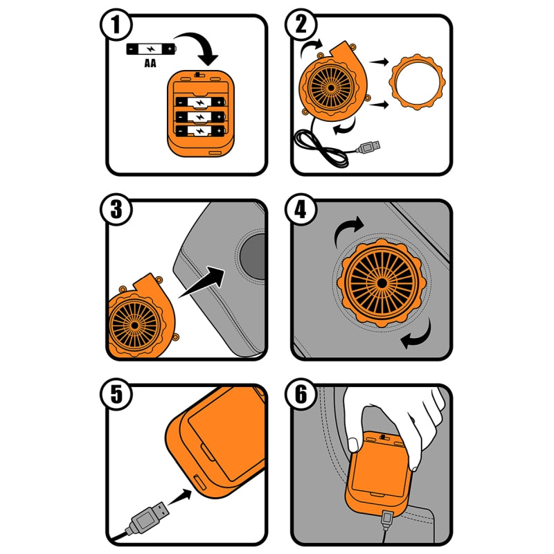 Disfraz de Alienígena hinchable infantil Mecanismo