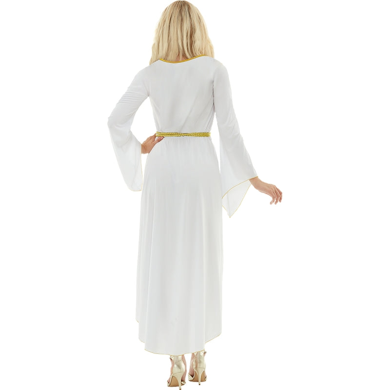 Disfraz de Ángel Blanco para mujer Espalda