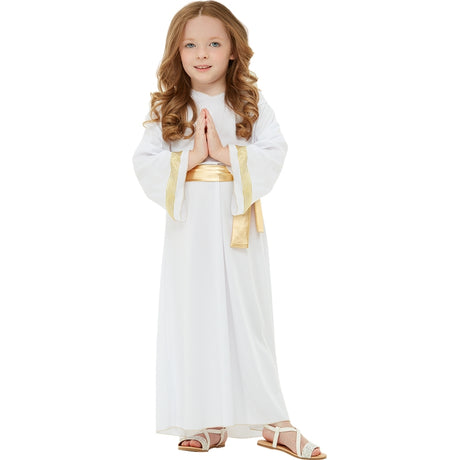 Disfraz de Ángel Blanco infantil