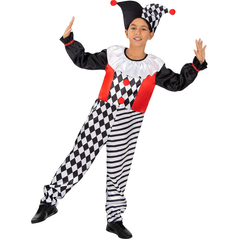 Disfraz de Arlequín Clásico para niño