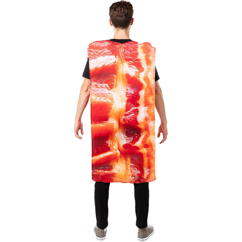 Disfraz de Bacon adulto unisex Espalda