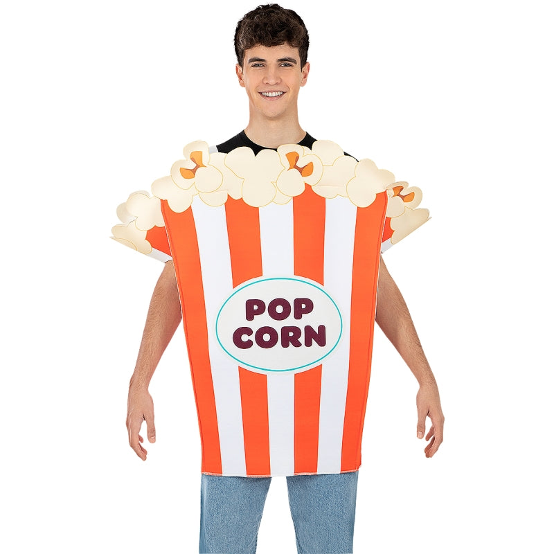 Disfraz de Bolsa de Palomitas adulto unisex Detalle
