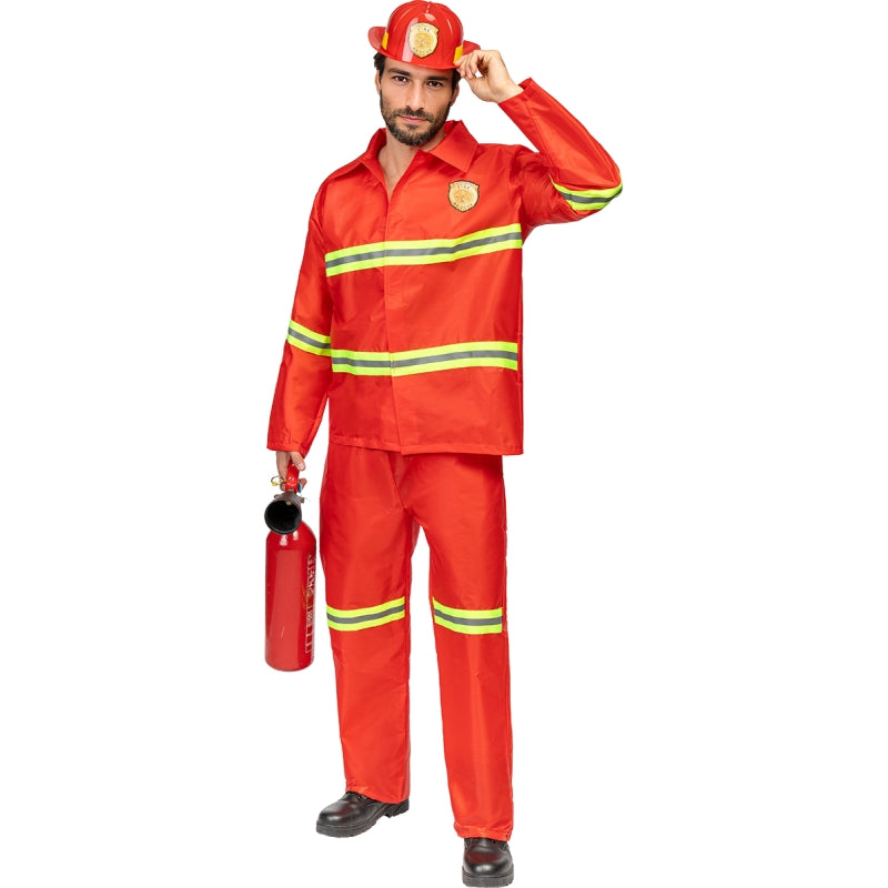 Disfraz de Bombero Militar de Emergencias adulto unisex Bis