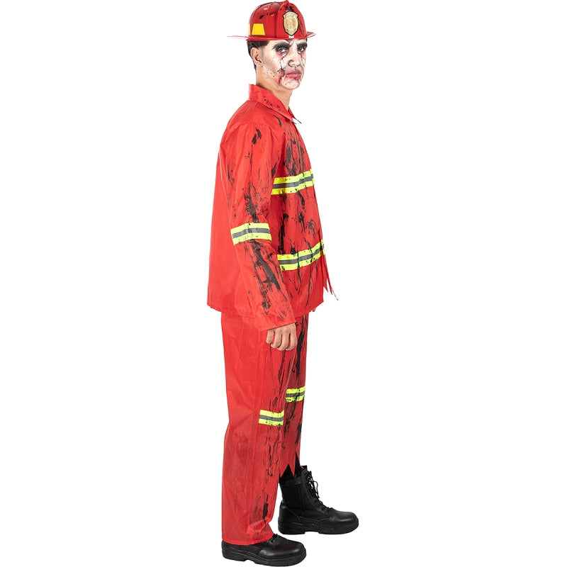 Disfraz de Bombero Zombie para hombre Perfil