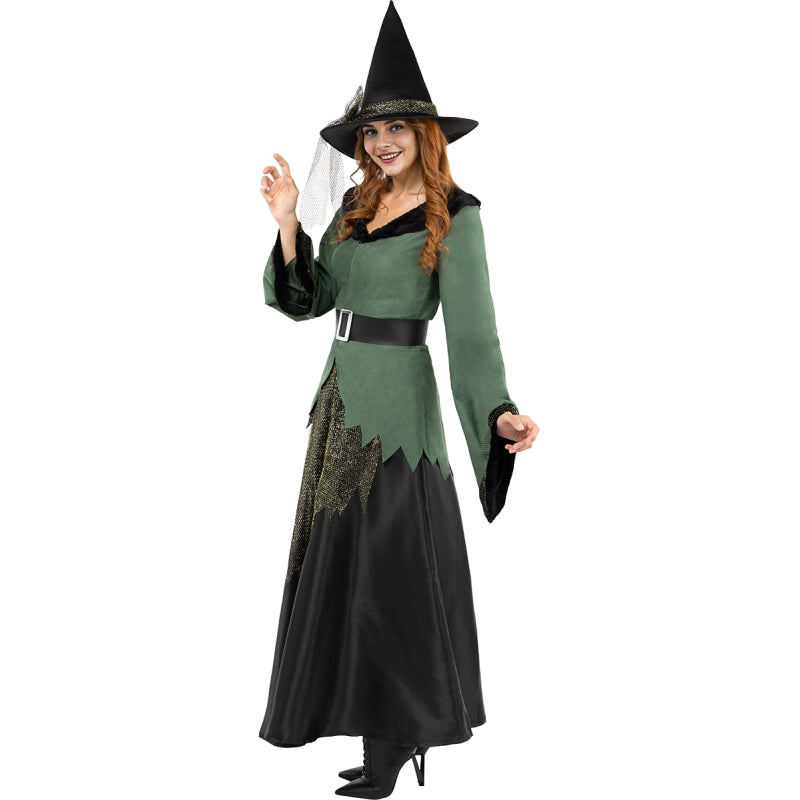 Disfraz de Bruja Deluxe para mujer Perfil