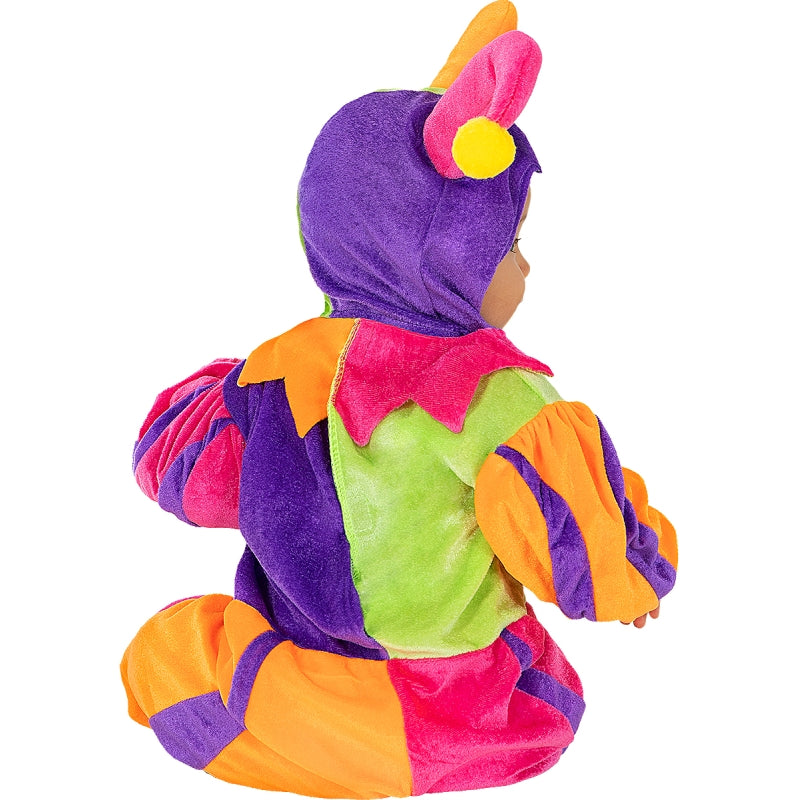 Disfraz de Bufón para bebé Espalda