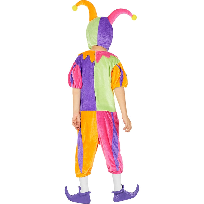 Disfraz de Bufón para niño Espalda