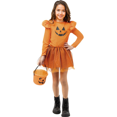 Disfraz de Calabaza Tutú Gloss para niña