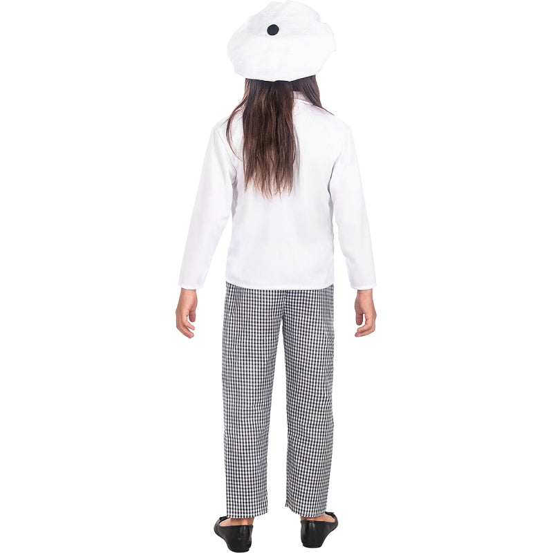 Disfraz de Cocinero Profesional infantil Espalda