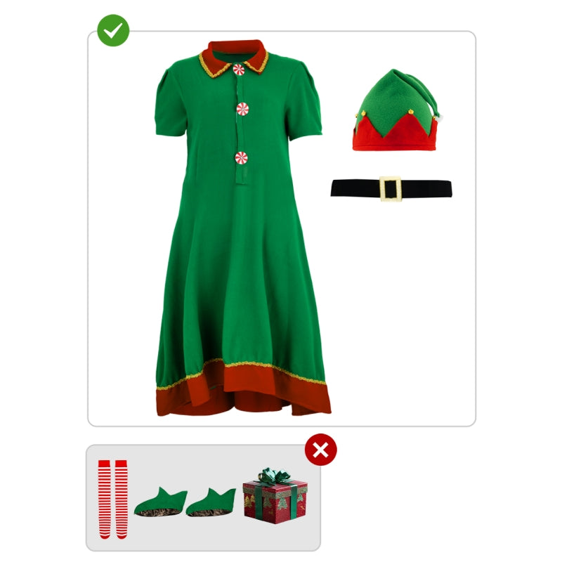 Disfraz de Elfa Clásica para mujer Contenido