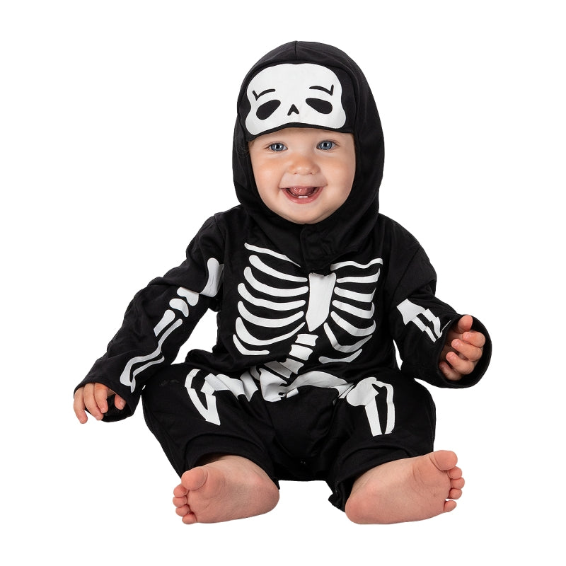 Disfraz de Esqueleto Tenebroso para bebé