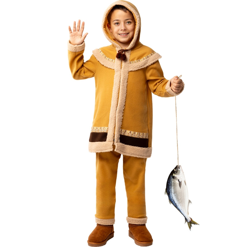 Disfraz de Esquimal Polo Norte para niño Bis