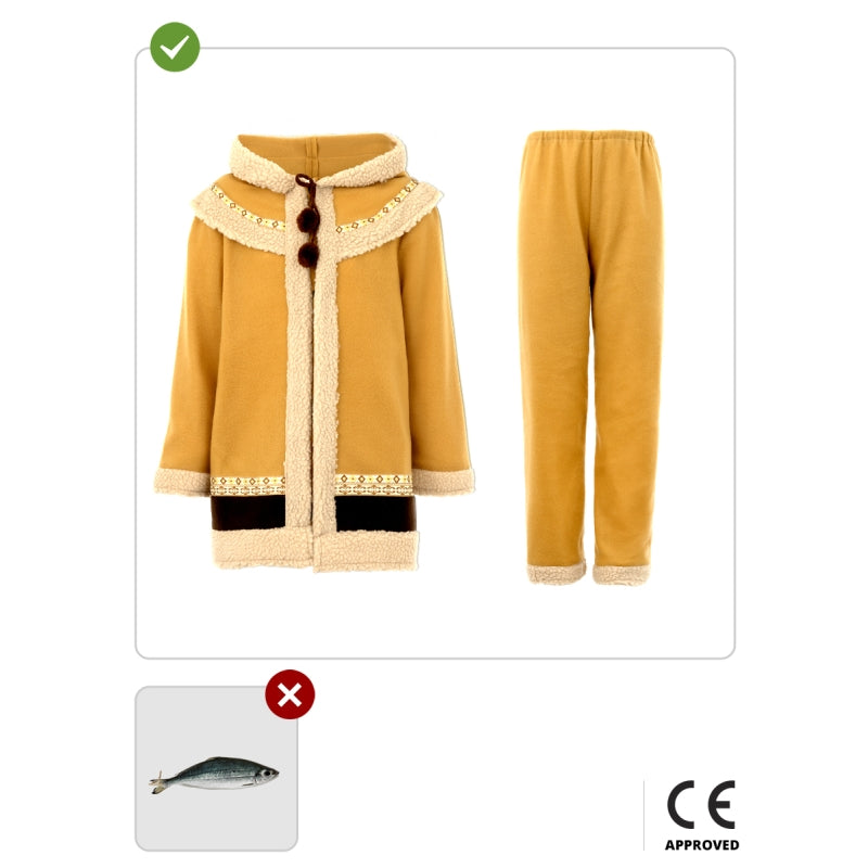 Disfraz de Esquimal Polo Norte para niño Contenido