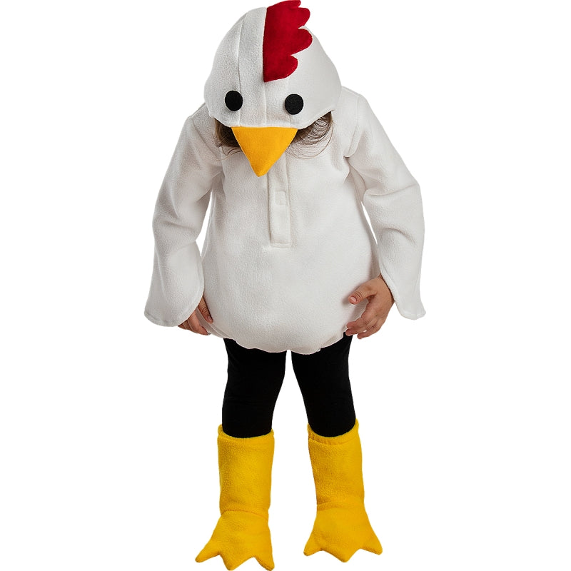 Disfraz de Gallina Blanca para bebé Detalle