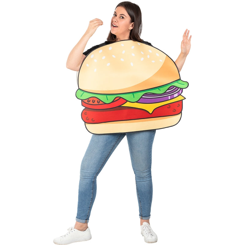 Disfraz de Hamburguesa Clásica adulto unisex Bis