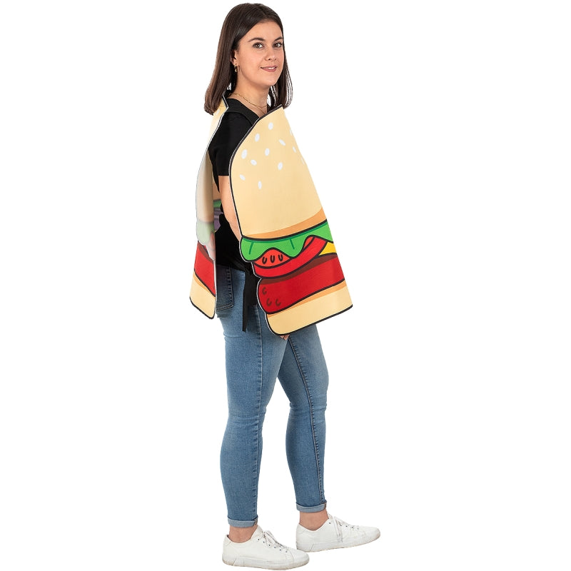 Disfraz de Hamburguesa Clásica adulto unisex Perfil