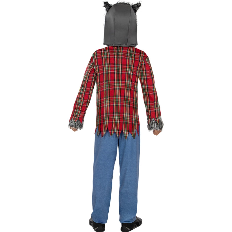 Disfraz de Hombre Lobo para niño Espalda