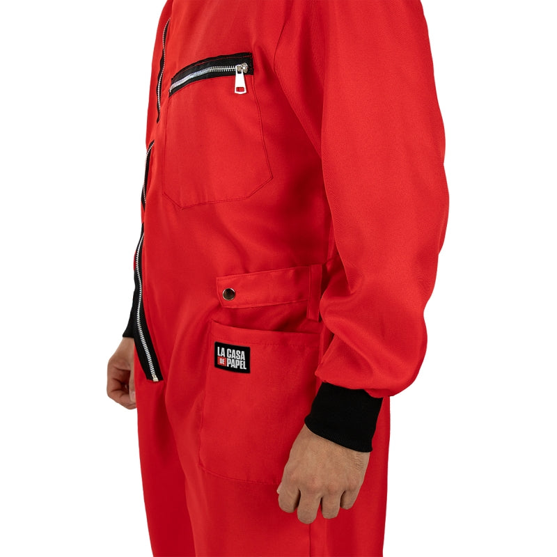 Disfraz de La Casa de Papel - Oficial Netflix adulto unisex Detalle