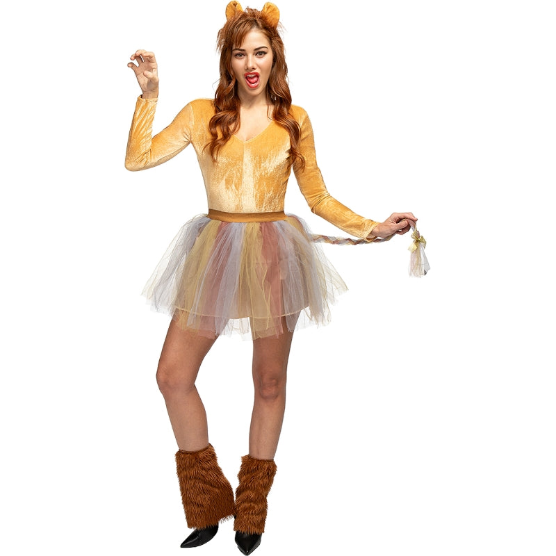 Disfraz de Leona con Tutú para mujer Bis