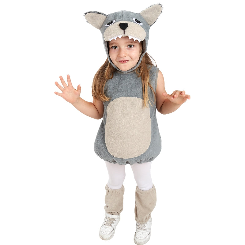 Disfraz de Lobo Kawaii infantil