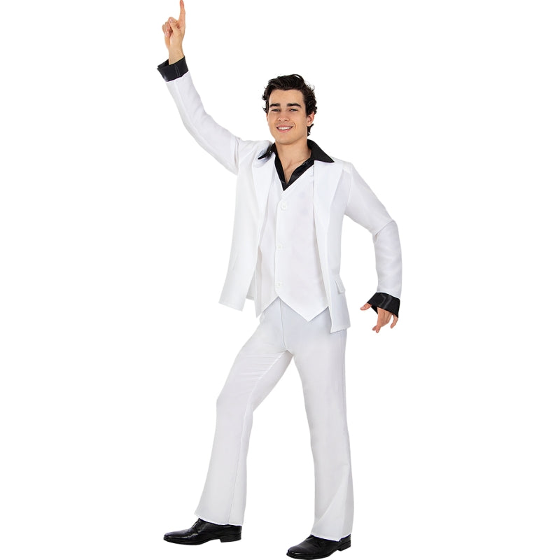 Disfraz de Años 70 de Fiebre del Sábado noche para hombre Perfil