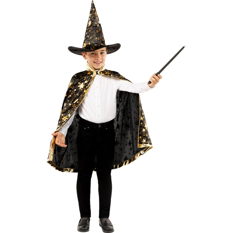 Disfraz de Mago con Estrellas para niño