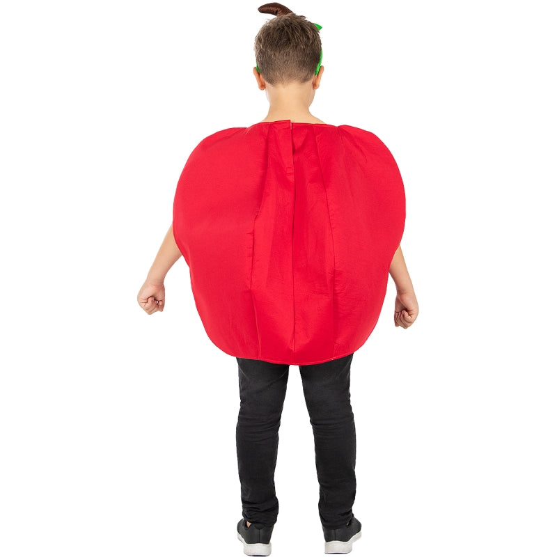 Disfraz de Manzana infantil Espalda