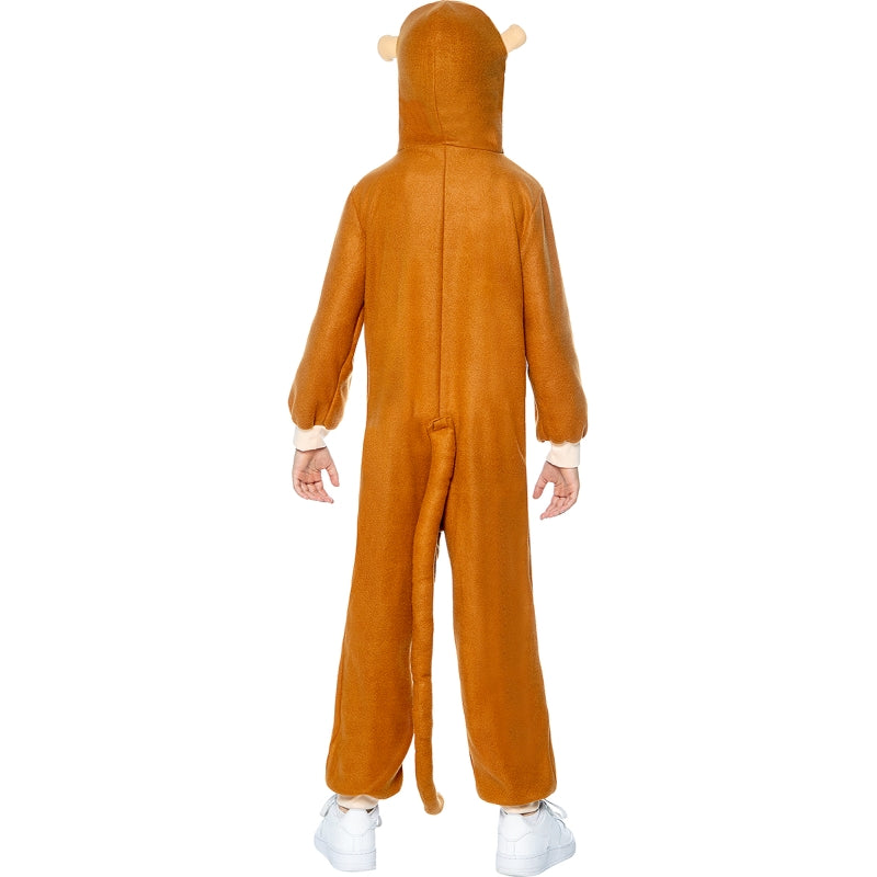 Disfraz de Mono Onesie infantil Espalda