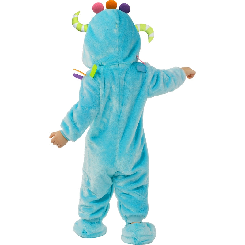Disfraz de Monstruo Colorines para bebé Espalda