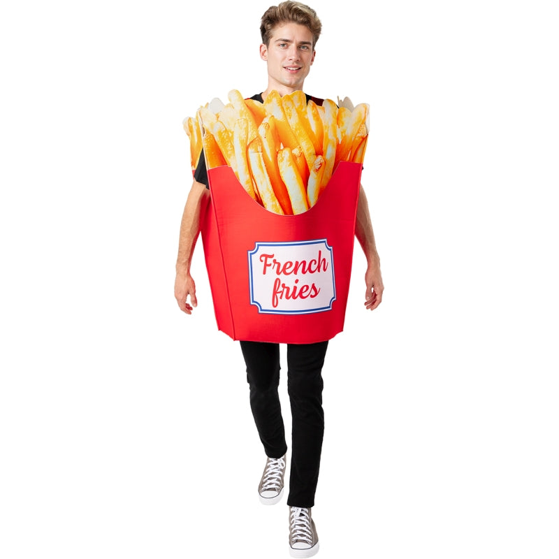 Disfraz de Ración de Patatas Fritas adulto unisex Bis