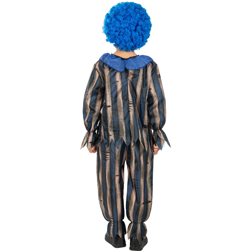 Disfraz de Payaso Sanguinario para niño Espalda