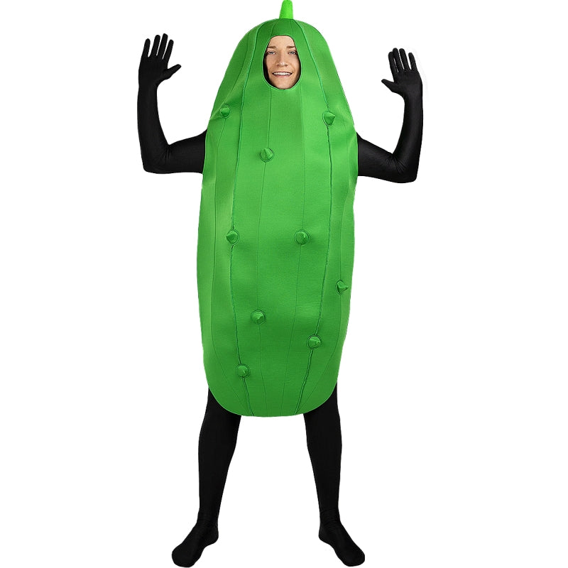 Disfraz de Pepinillo en Vinagre adulto unisex