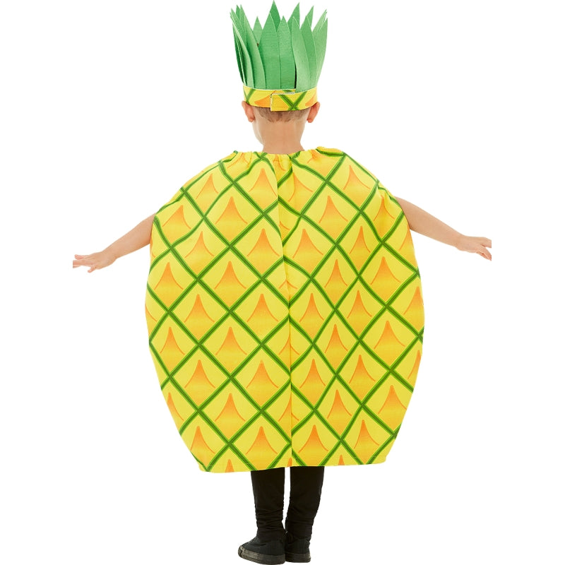 Disfraz de Piña Tropical infantil Espalda