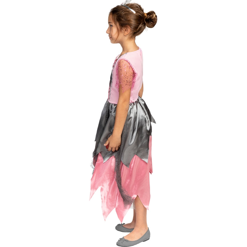 Disfraz de Princesa Zombie Rosa para niña Perfil