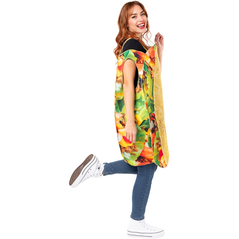 Disfraz de Taco Mexicano adulto unisex Perfil