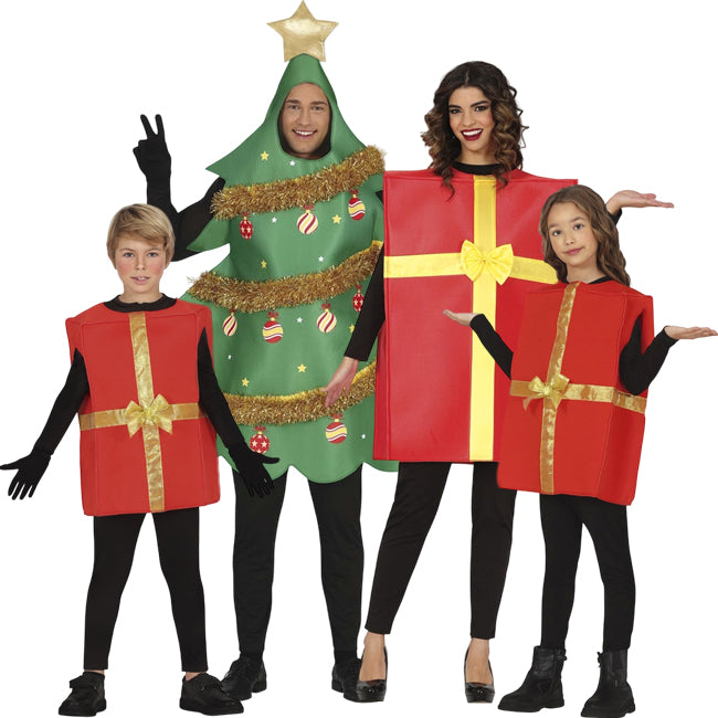 Grupo Árbol y Regalo Navideño