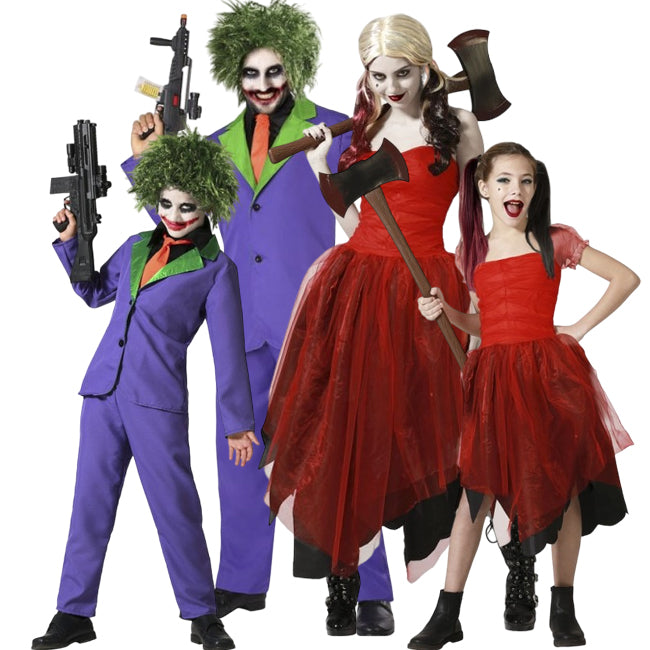 Grupo Villanos Joker y Harley Quinn