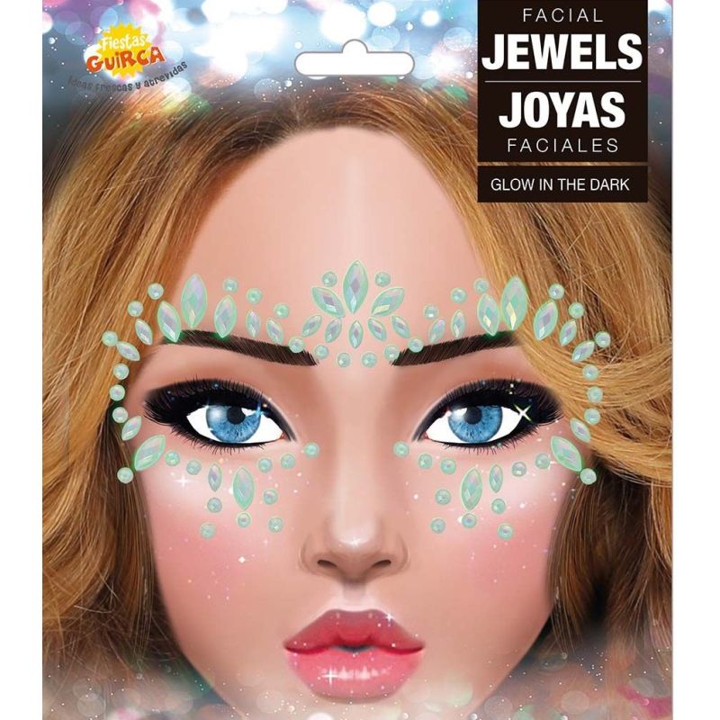 Joyas Faciales Fosforescentes Packaging