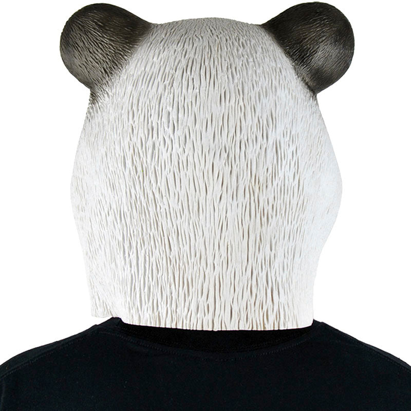 Máscara Oso Panda látex Espalda