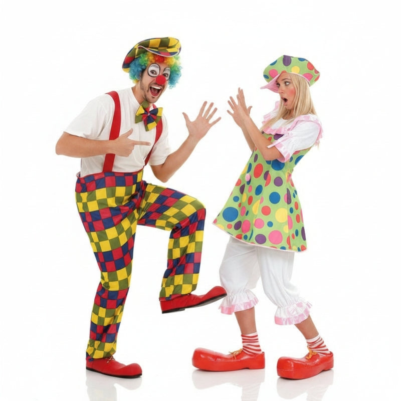 Pareja Payasos Económicos