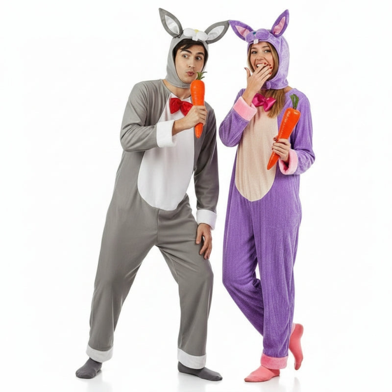 Pareja Conejos del Bosque
