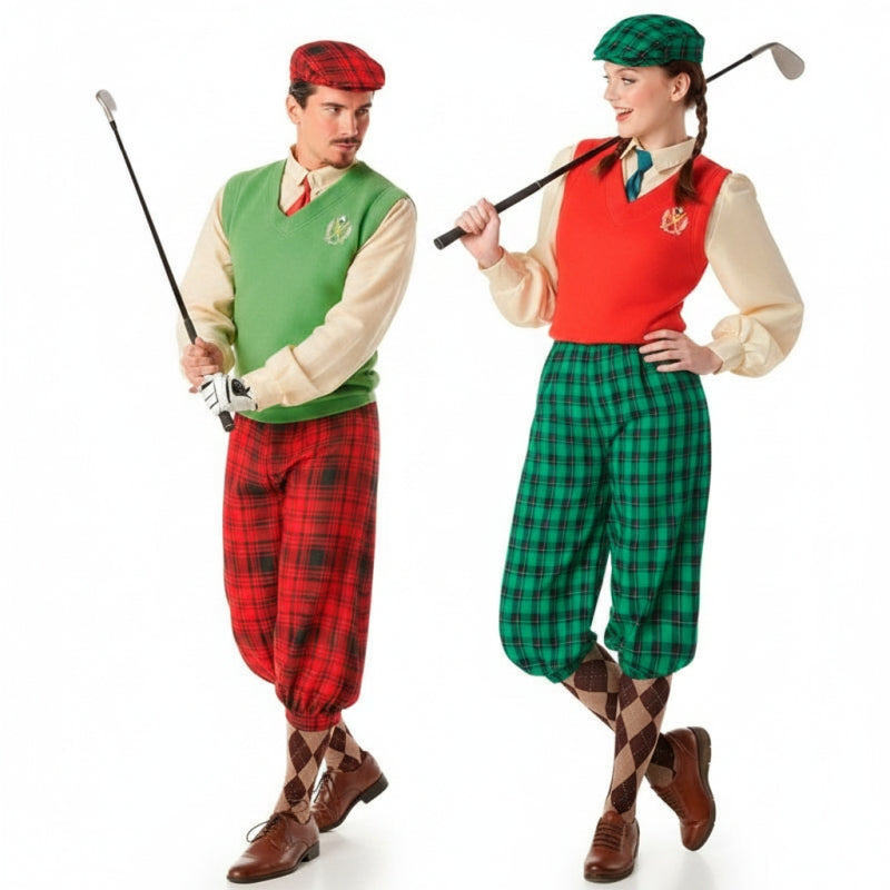 Pareja de Jugadores de Golf