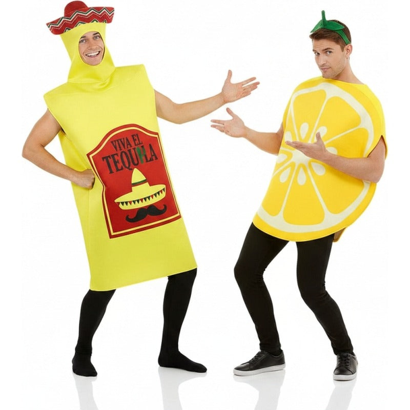 Pareja de Tequila y Limón