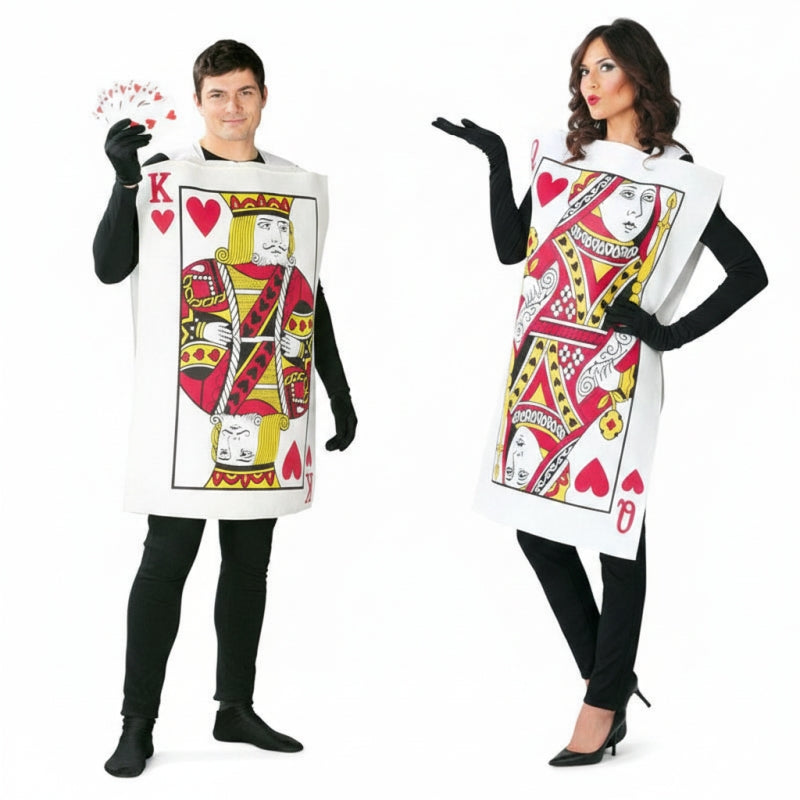 Pareja Cartas de Corazones
