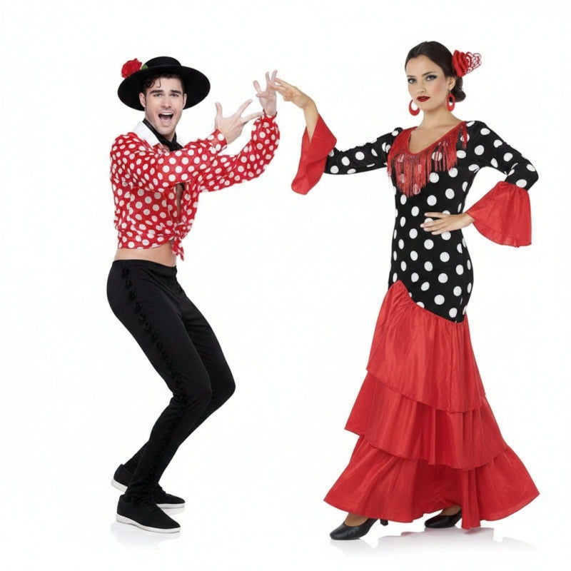 Pareja Flamencos Rojos