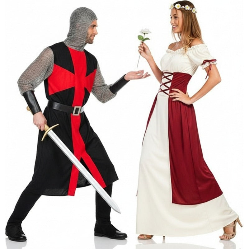 Pareja Medievales adulto