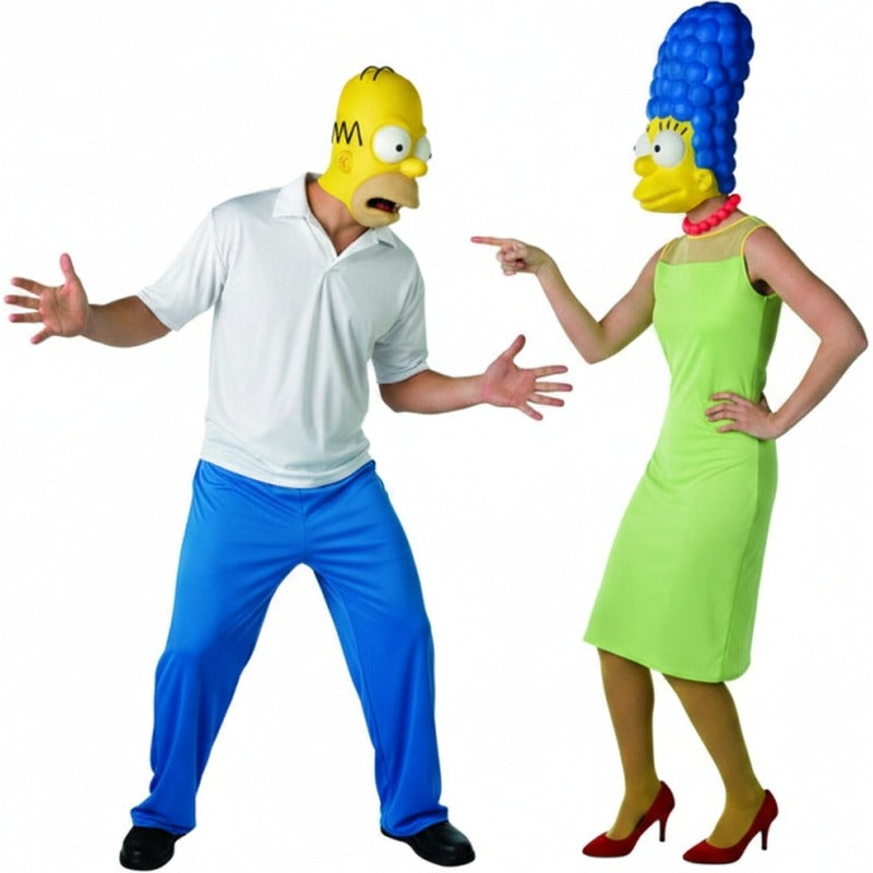Pareja Homer y Marge Simpson