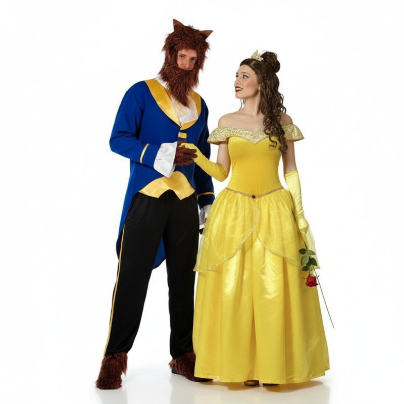 Pareja La Bella y la Bestia