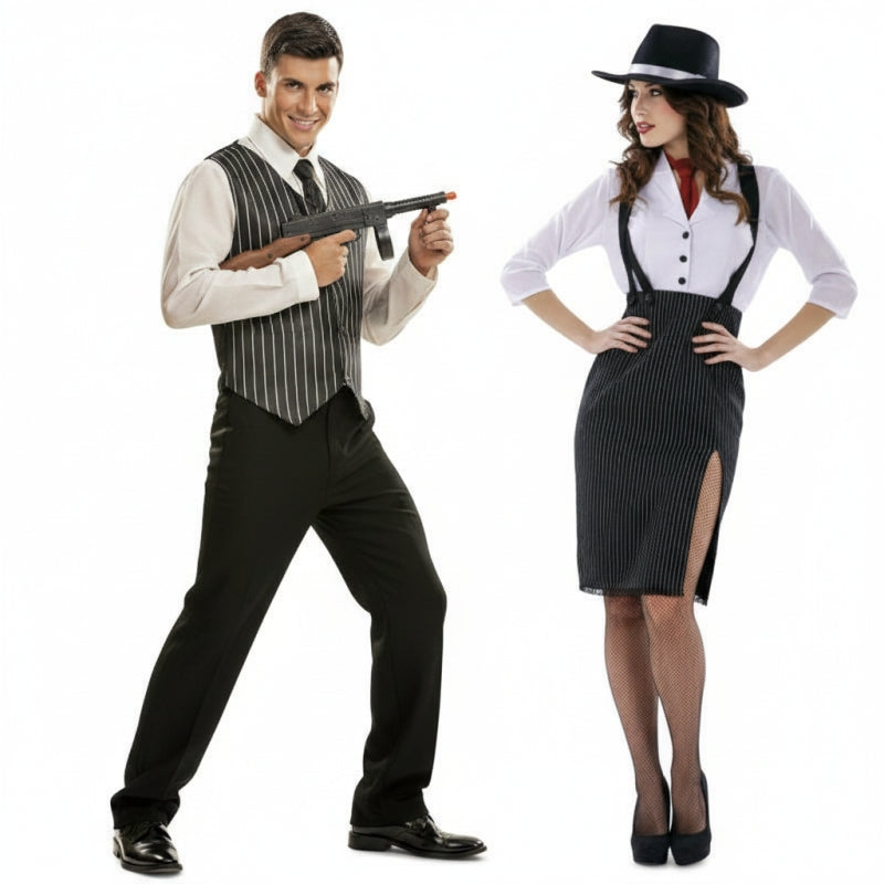 Pareja Gánsters Corleone adulto